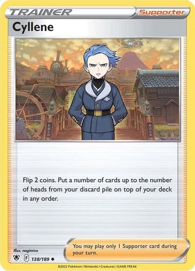 Cyllene SWSH10: Astral Radiance Pokemon card