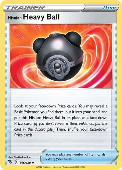 Hisuian Heavy Ball SWSH10: Astral Radiance Pokemon card