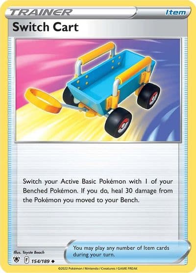 Switch Cart SWSH10: Astral Radiance Pokemon card