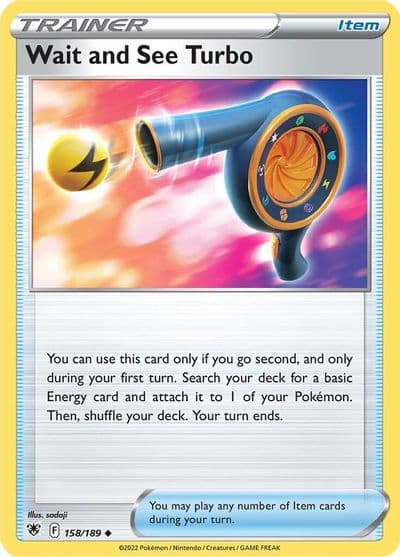 Wait and See Turbo SWSH10: Astral Radiance Pokemon card