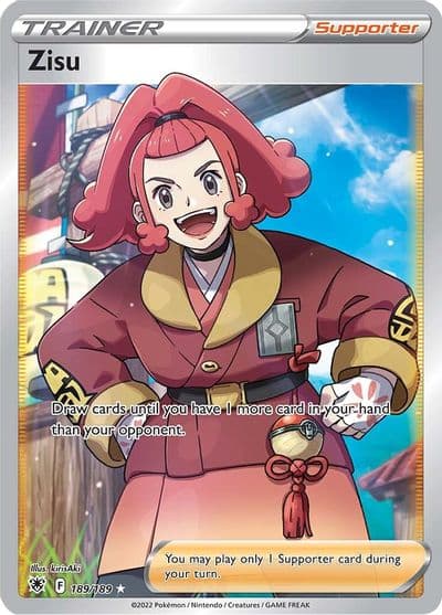 Zisu (Full Art) SWSH10: Astral Radiance Pokemon card