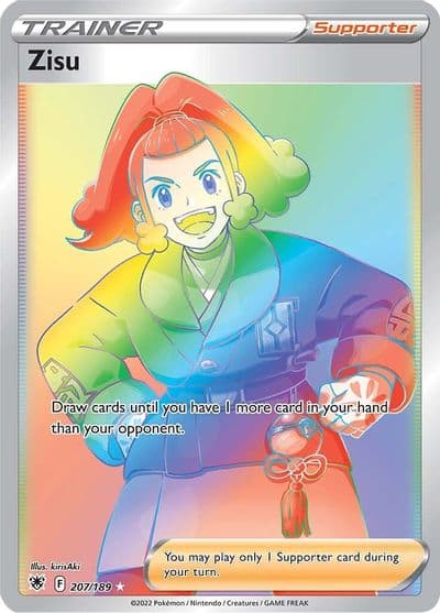 Zisu (Secret) SWSH10: Astral Radiance Pokemon card