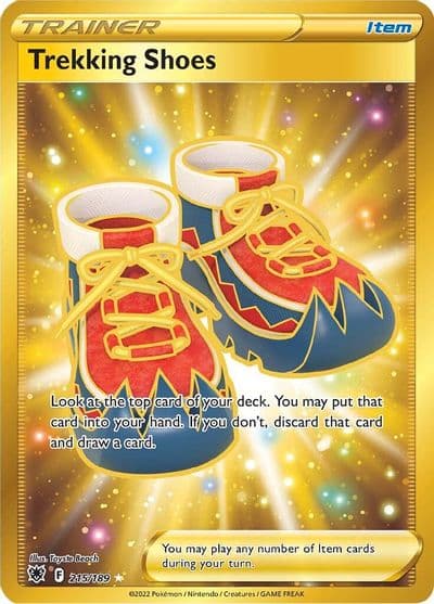 Trekking Shoes (Secret) SWSH10: Astral Radiance Pokemon card