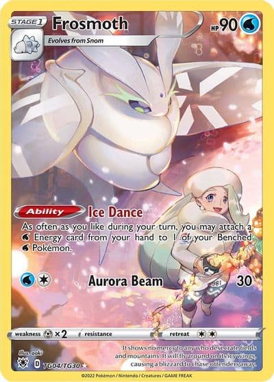 Frosmoth SWSH10: Astral Radiance Trainer Gallery Pokemon card