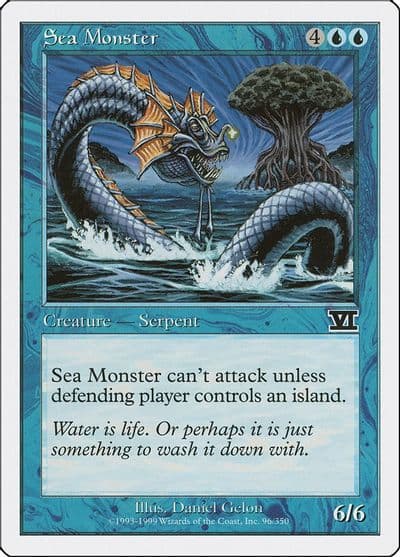 Sea Monster Classic Sixth Edition Magic card