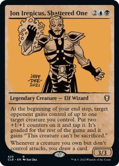 Jon Irenicus Shattered One Showcase Commander Legends: Battle for Baldur's Gate Magic card