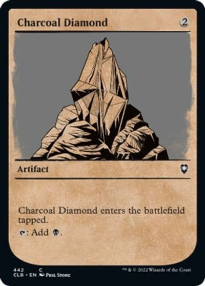 Charcoal Diamond Showcase Commander Legends: Battle for Baldur's Gate Magic card