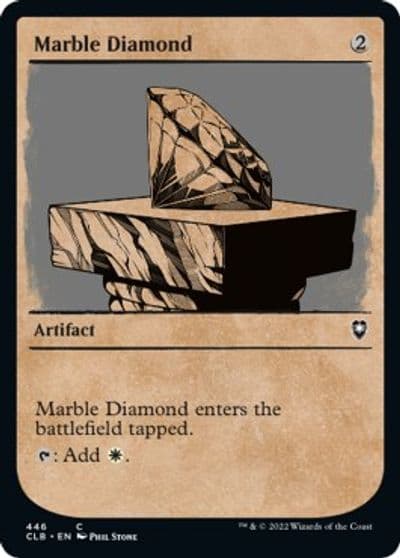 Marble Diamond Showcase Commander Legends: Battle for Baldur's Gate Magic card