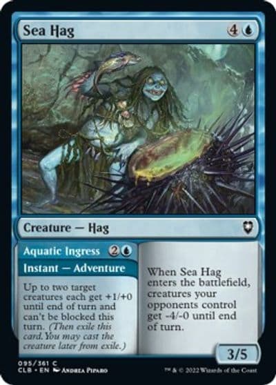 Sea Hag Commander Legends: Battle for Baldur's Gate Magic card