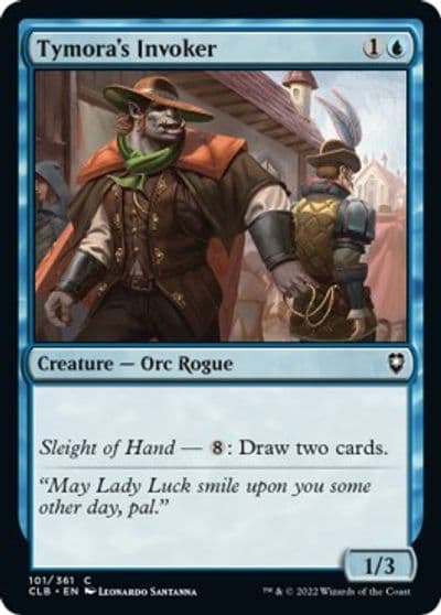 Tymoras Invoker Commander Legends: Battle for Baldur's Gate Magic card