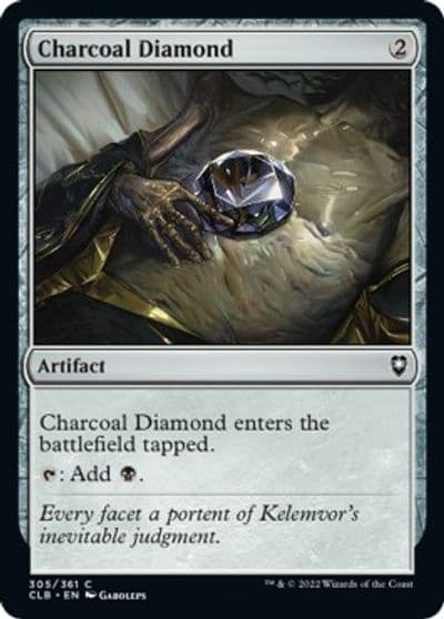 Charcoal Diamond Commander Legends: Battle for Baldur's Gate Magic card