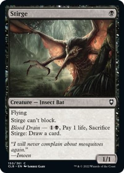 Stirge Commander Legends: Battle for Baldur's Gate Magic card