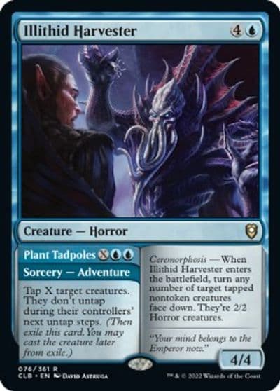 Illithid Harvester Commander Legends: Battle for Baldur's Gate Magic card