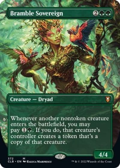 Bramble Sovereign Borderless Commander Legends: Battle for Baldur's Gate Magic card
