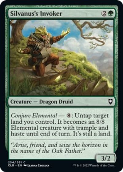 Silvanuss Invoker Commander Legends: Battle for Baldur's Gate Magic card