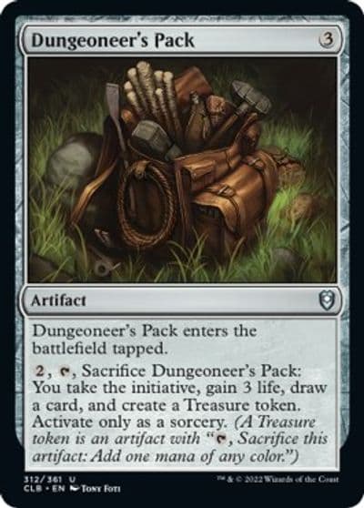 Dungeoneers Pack Commander Legends: Battle for Baldur's Gate Magic card