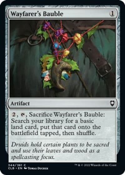 Wayfarers Bauble Commander Legends: Battle for Baldur's Gate Magic card
