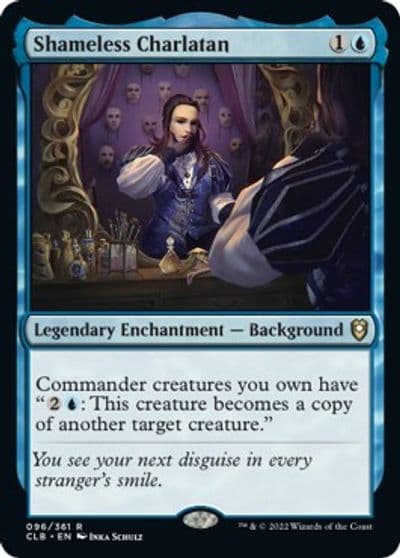 Shameless Charlatan Commander Legends: Battle for Baldur's Gate Magic card