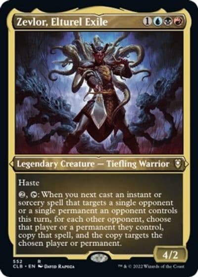 Zevlor Elturel Exile Foil Etched Commander Legends: Battle for Baldur's Gate Magic card