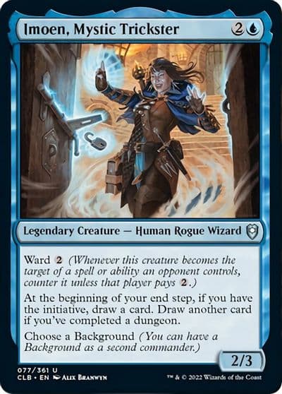 Imoen Mystic Trickster Commander Legends: Battle for Baldur's Gate Magic card