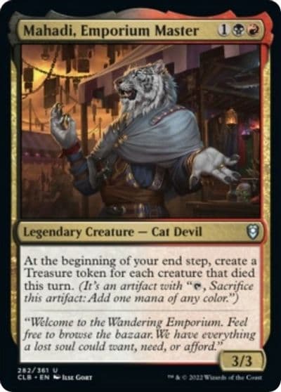 Mahadi Emporium Master Commander Legends: Battle for Baldur's Gate Magic card