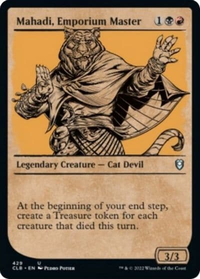 Mahadi Emporium Master Showcase Commander Legends: Battle for Baldur's Gate Magic card