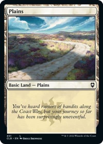 Plains 451 Commander Legends: Battle for Baldur's Gate Magic card