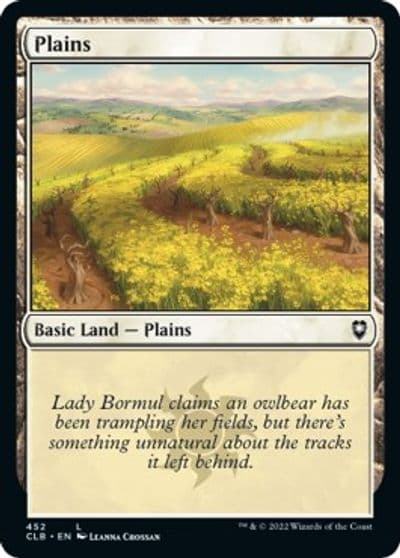 Plains 452 Commander Legends: Battle for Baldur's Gate Magic card