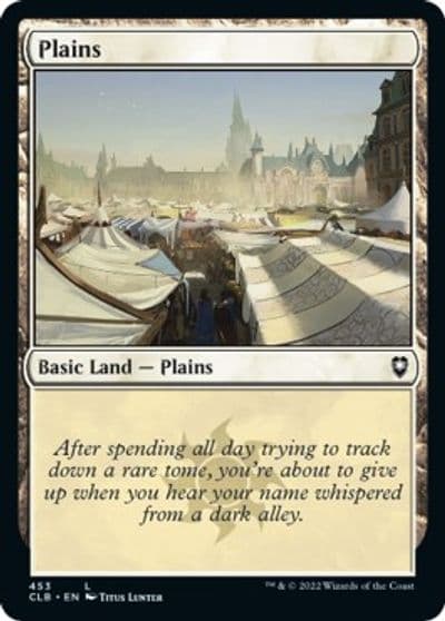 Plains 453 Commander Legends: Battle for Baldur's Gate Magic card