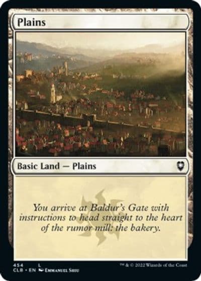 Plains 454 Commander Legends: Battle for Baldur's Gate Magic card