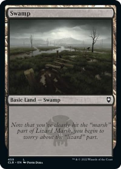 Swamp 459 Commander Legends: Battle for Baldur's Gate Magic card