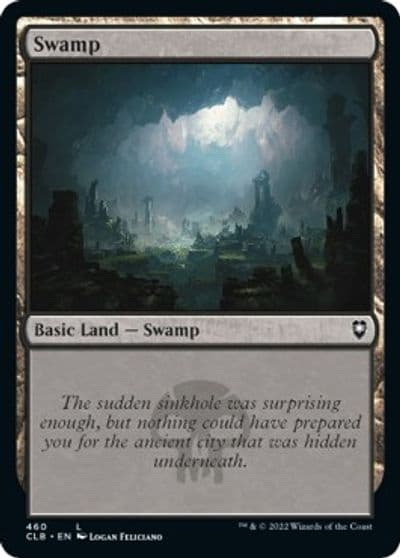 Swamp 460 Commander Legends: Battle for Baldur's Gate Magic card