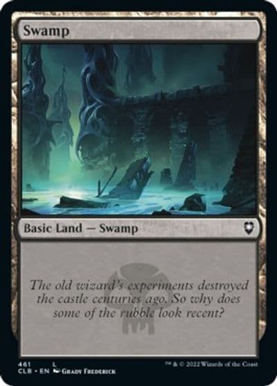 Swamp 461 Commander Legends: Battle for Baldur's Gate Magic card