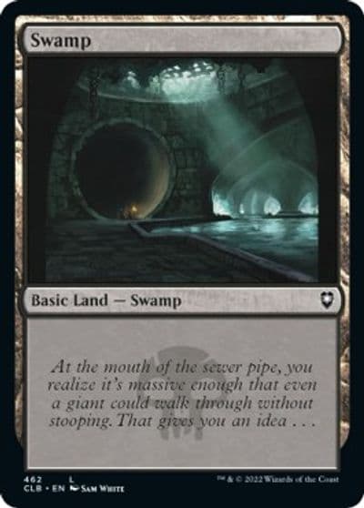 Swamp 462 Commander Legends: Battle for Baldur's Gate Magic card