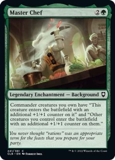 Master Chef Commander Legends: Battle for Baldur's Gate Magic card