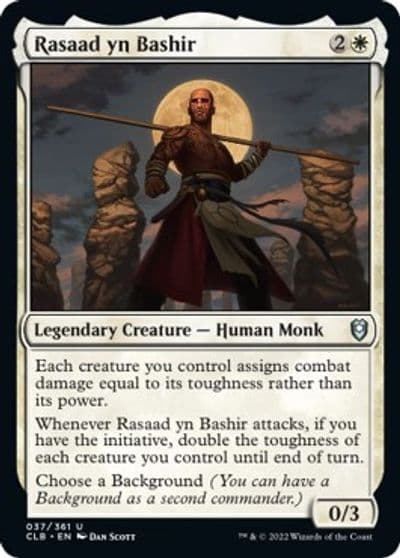 Rasaad yn Bashir Commander Legends: Battle for Baldur's Gate Magic card