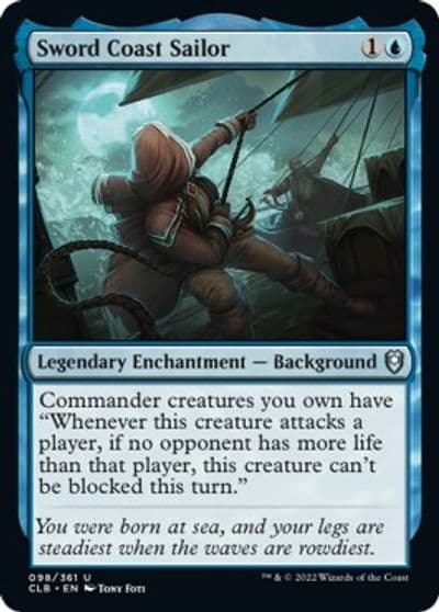 Sword Coast Sailor Commander Legends: Battle for Baldur's Gate Magic card