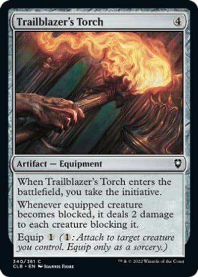 Trailblazers Torch Commander Legends: Battle for Baldur's Gate Magic card