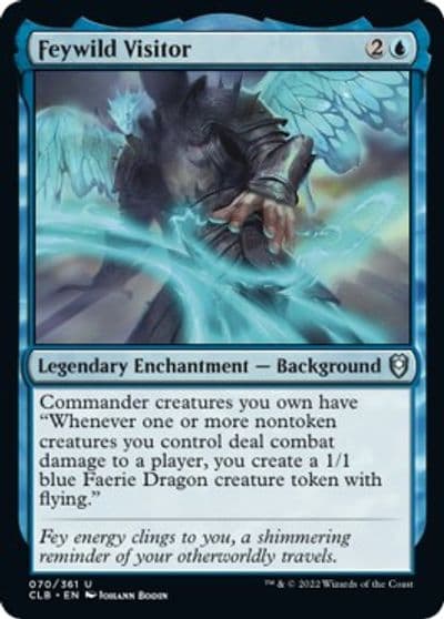 Feywild Visitor Commander Legends: Battle for Baldur's Gate Magic card
