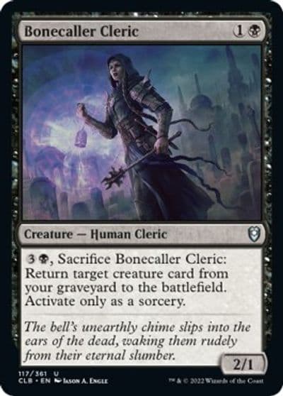 Bonecaller Cleric Commander Legends: Battle for Baldur's Gate Magic card