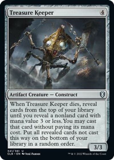 Treasure Keeper Commander Legends: Battle for Baldur's Gate Magic card