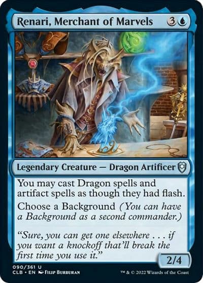 Renari Merchant of Marvels Commander Legends: Battle for Baldur's Gate Magic card