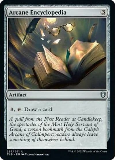 Arcane Encyclopedia Commander Legends: Battle for Baldur's Gate Magic card