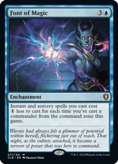 Font of Magic Commander Legends: Battle for Baldur's Gate Magic card
