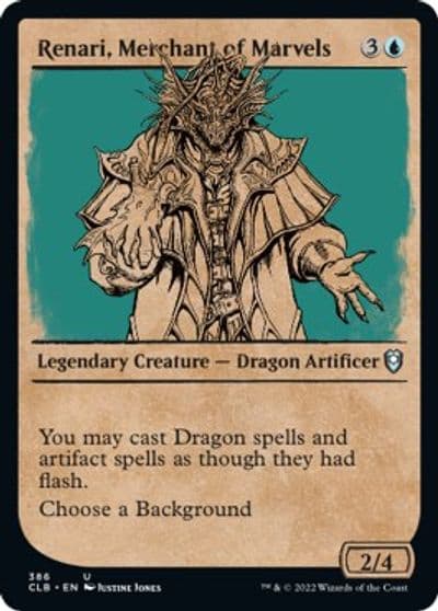 Renari Merchant of Marvels Showcase Commander Legends: Battle for Baldur's Gate Magic card