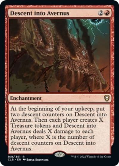 Descent into Avernus Commander Legends: Battle for Baldur's Gate Magic card