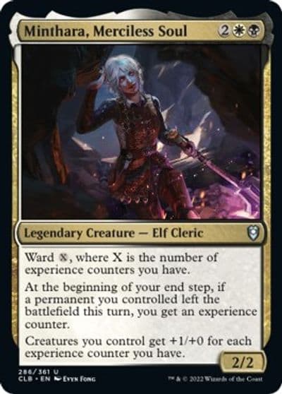Minthara Merciless Soul Commander Legends: Battle for Baldur's Gate Magic card
