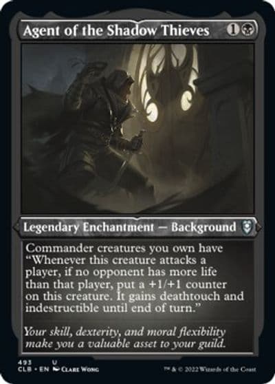 Agent of the Shadow Thieves Foil Etched Commander Legends: Battle for Baldur's Gate Magic card
