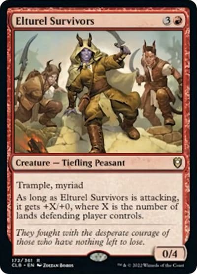 Elturel Survivors Commander Legends: Battle for Baldur's Gate Magic card