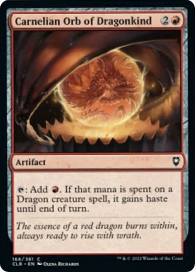 Carnelian Orb of Dragonkind Commander Legends: Battle for Baldur's Gate Magic card